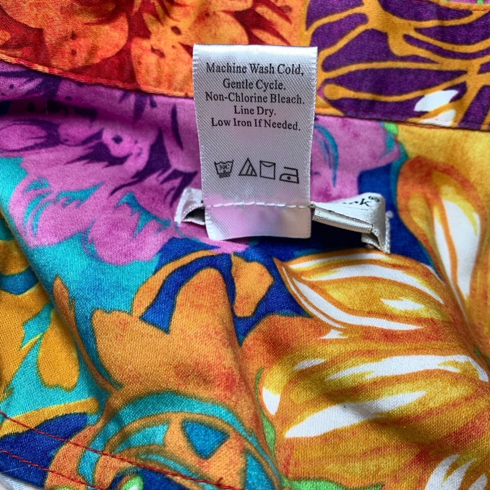 Coldwater Creek PXL Floral Multicolored Blazer Like New - Picture 2 of 4